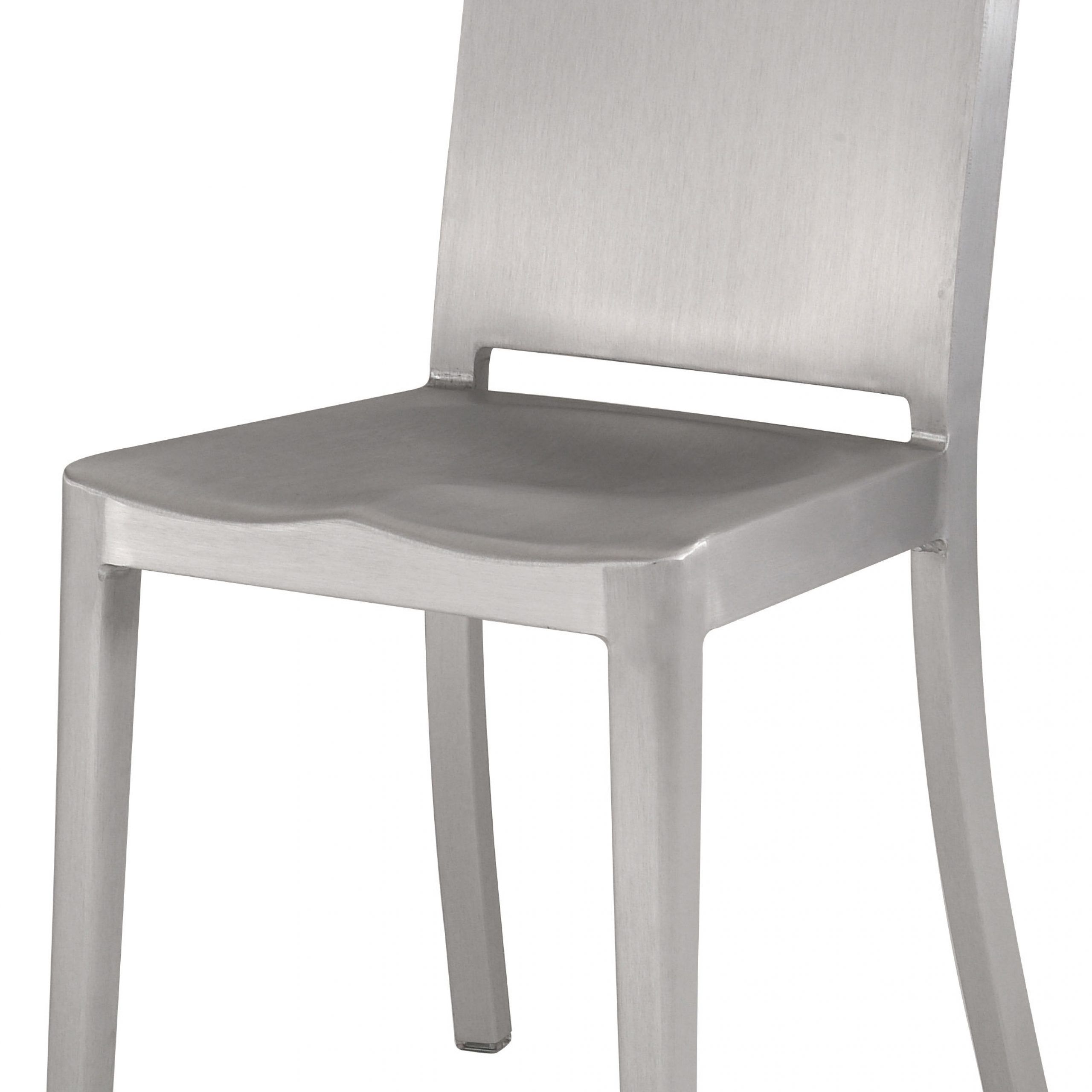 Emeco Hudson Outdoor Chair – Metal | Made In Design Uk Throughout Brushed Aluminum Outdoor Armchair Sets (View 1 of 15)