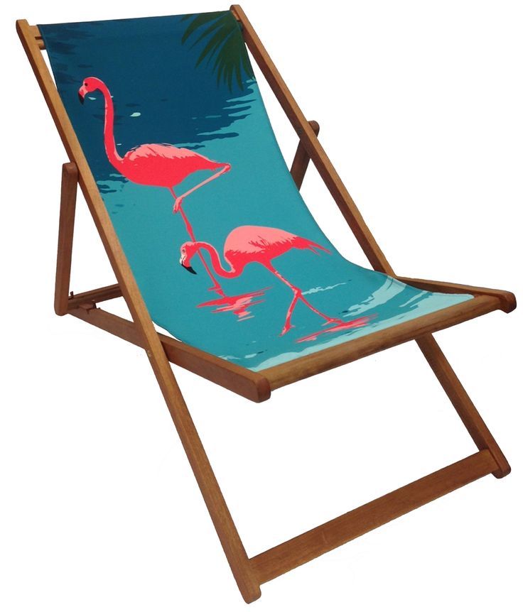 Flamingo Deck Chair | Hardtofind (View 4 of 15)