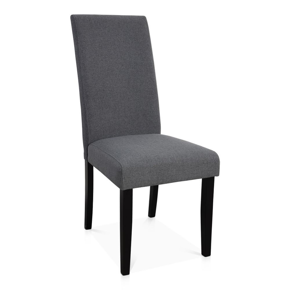 Kingston Charcoal Dining Chair | End Of Year Sale | James Lane Australia Inside Charcoal Fabric Patio Chair And Side Table (View 5 of 15)