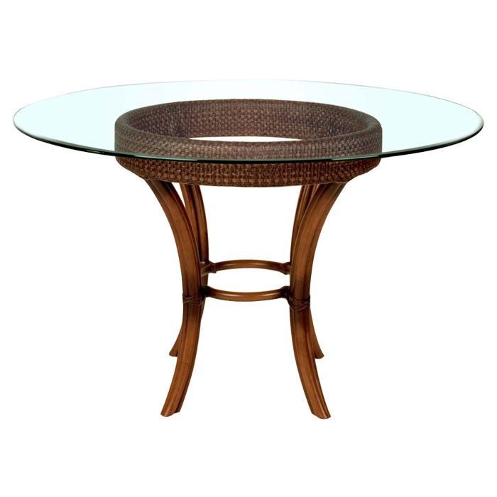 Oleanna Wicker Dining Table Base | Dining Table Base, Wicker Dining Within Distressed Wicker Patio Dining Set (View 6 of 15)