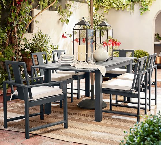 Pin On Colon Inside Gray Wicker Extendable Patio Dining Sets (View 13 of 15)