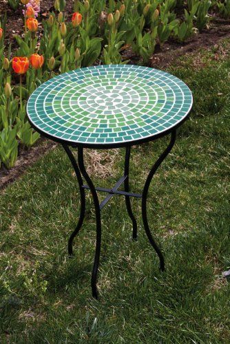Pin On Outdoor/Garden With Regard To Mosaic Tile Top Round Side Tables (View 10 of 15)
