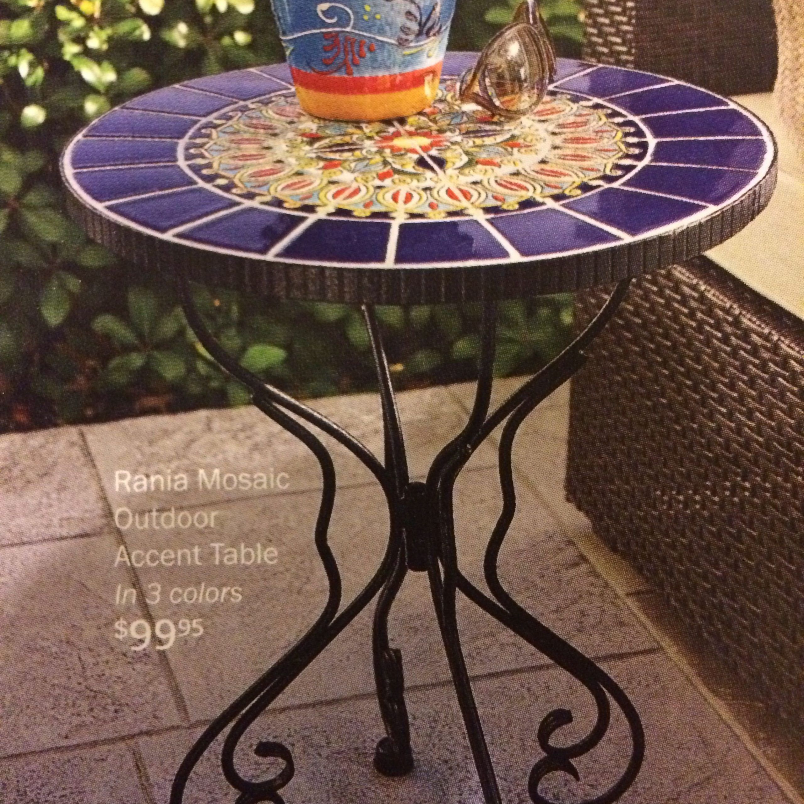 Pinlinda Kerley On Garden | Outdoor Accent Table, Mosaic Table, Table In Green Mosaic Outdoor Accent Tables (View 4 of 15)