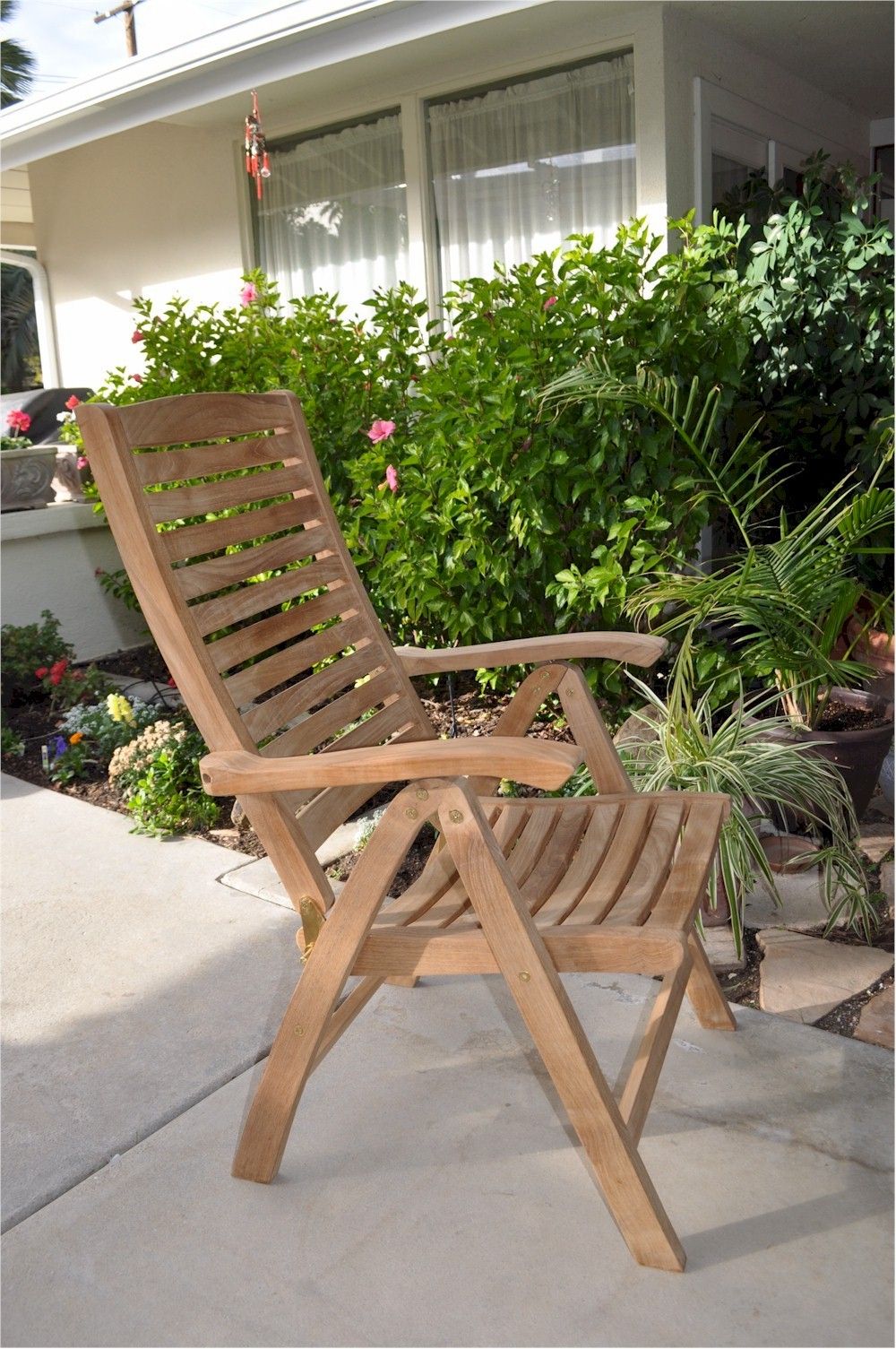 Recliner Teak Folding Armchair Outdoor Furniture – Buy Folding Armchair Intended For Teak Outdoor Folding Armchairs (View 10 of 15)