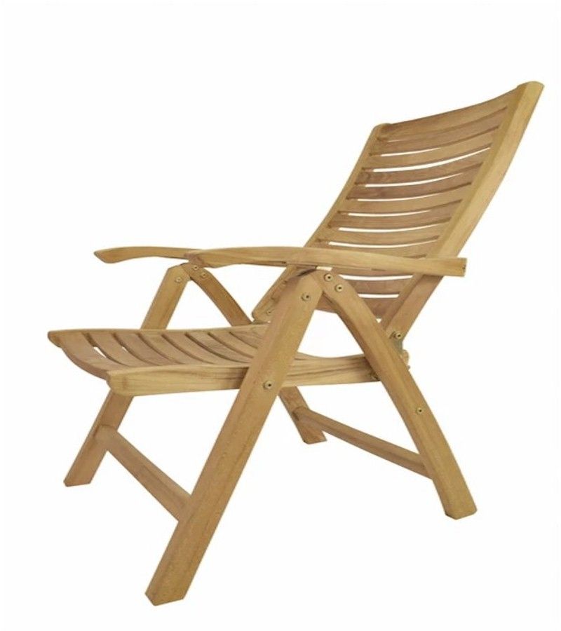Recliner Teak Folding Armchair Outdoor Furniture – Buy Folding Armchair With Teak Outdoor Folding Armchairs (View 12 of 15)