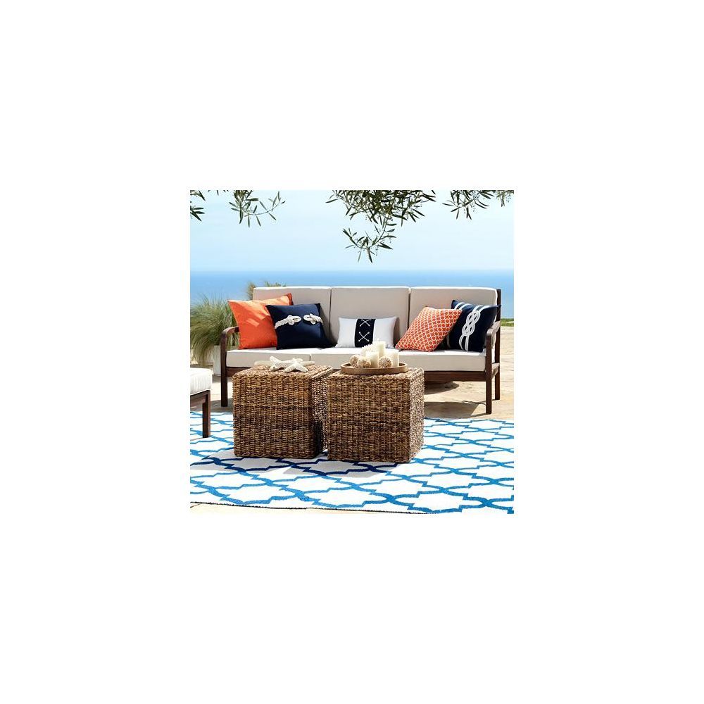 Sonoma Dark Natural Acacia Wood Modular Sofa – Style # 12P36 12P66 For Natural Dark Oil Acacia Armless Chairs (View 10 of 14)