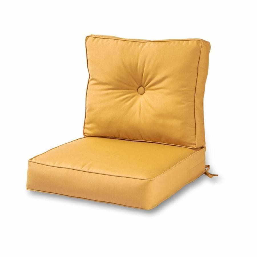 Sunbrella Patio Furniture Cushions At Lowes Pertaining To Fabric Outdoor Patio Sets (View 1 of 15)