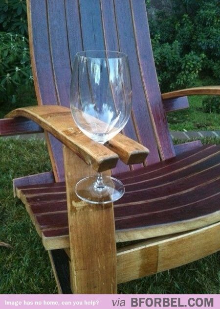 The Expert Way Of Drinking Outdoors | Wine Glass Holder, Outdoor Chairs With Outdoor Chair With Wine Holder (View 2 of 15)