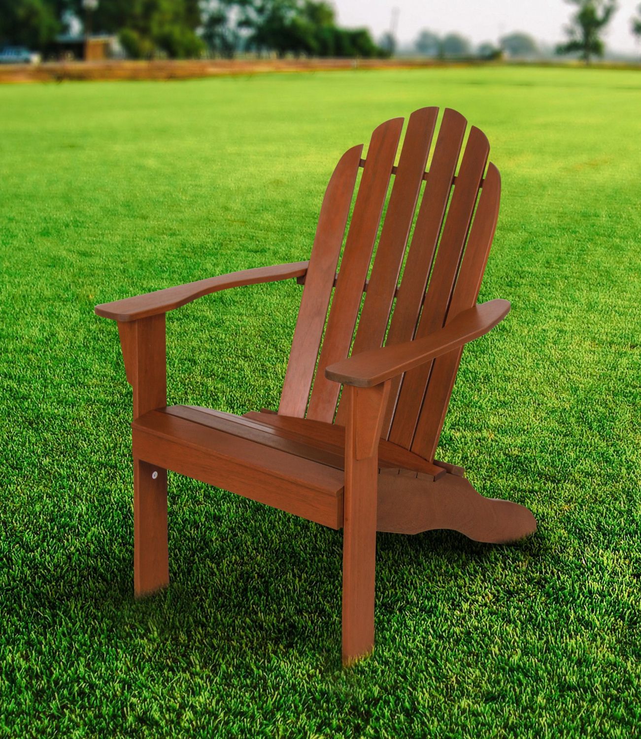 Wooden Adirondack Chair Outdoor Patio Furniture Lounge Seat Deck Pool 7 Throughout Wood Outdoor Armchair Sets (View 3 of 15)
