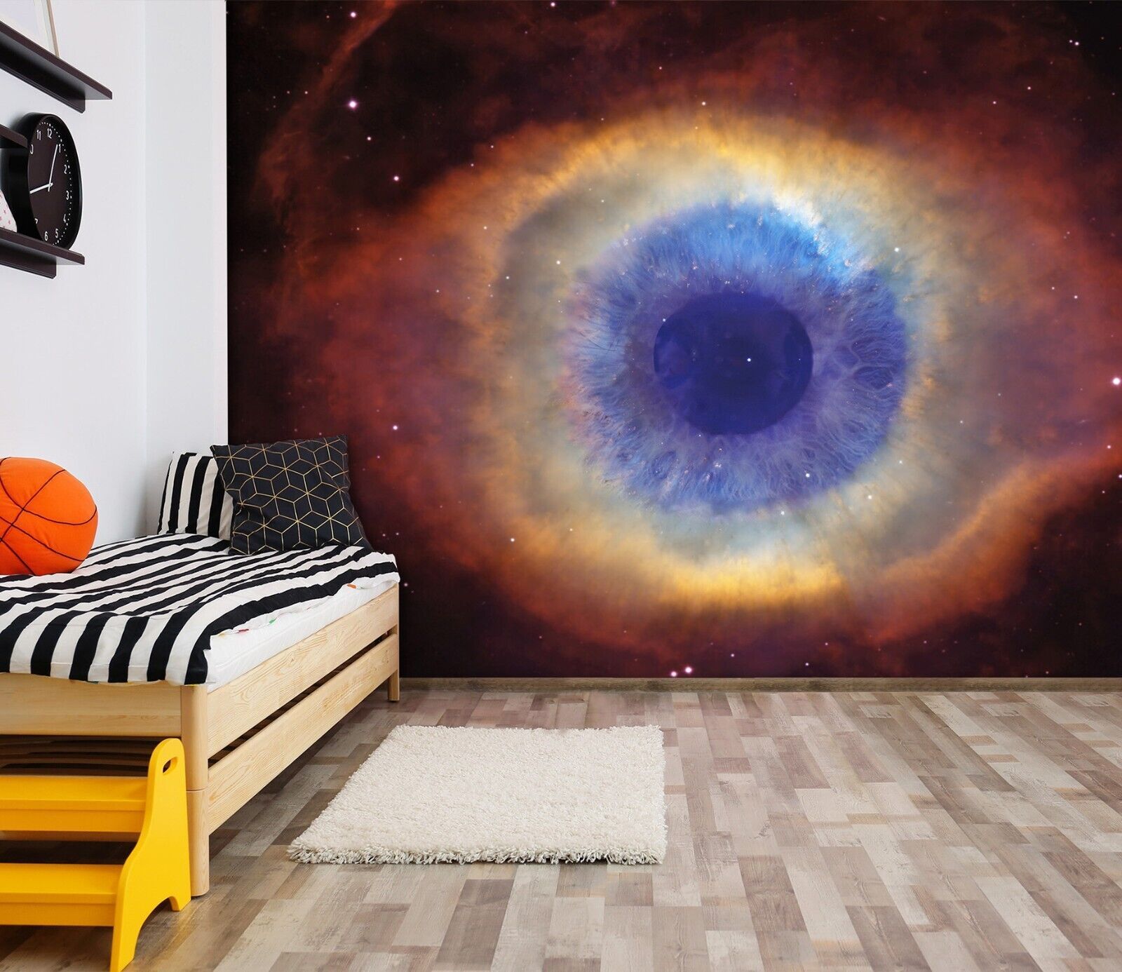 3D Cosmic Eye 6410Na Wallpaper Wall Murals Wall Paper Wall Print Mural Romy  | Ebay Intended For Cosmic Sound Wall Art (View 10 of 15)