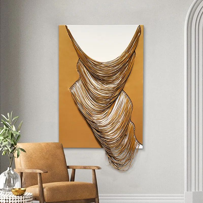 3D Modern Yellow & White Geometric Abstract Wood Wall Decor Art For Living  Room Bedroom Homary With Abstract Modern Wood Wall Art (View 12 of 15)