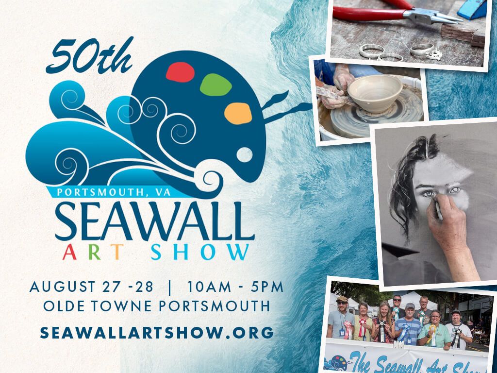 50Th Annual Seawall Art Show – City Of Portsmouth Events Regarding The Seawall Art (View 12 of 15)