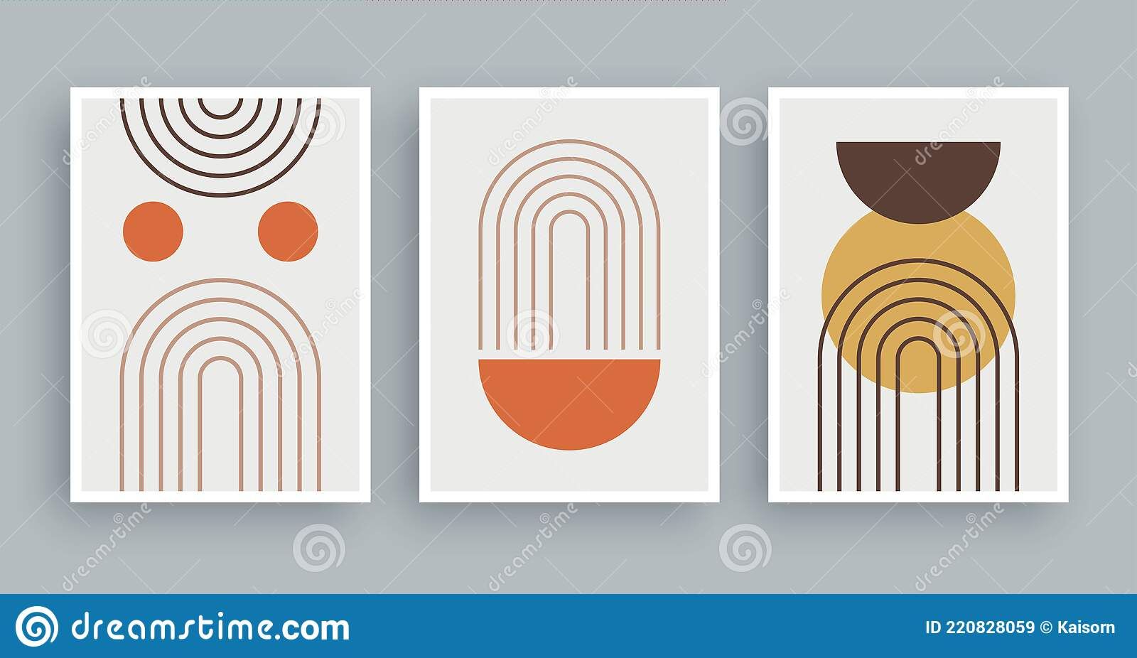Abstract Wall Art Painting Lines And Circle Background (View 11 of 15)