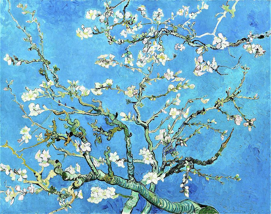 Almond Blossom – Digital Remastered Edition Paintingvincent Van Gogh –  Fine Art America For Almond Blossoms Wall Art (View 2 of 15)