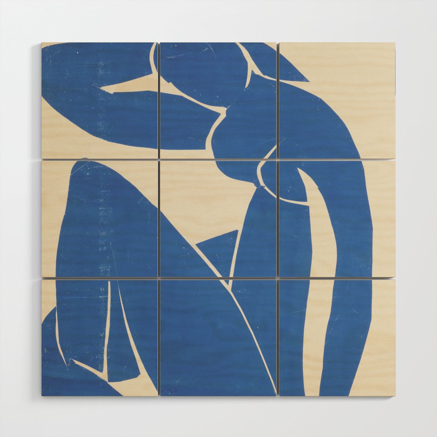 Blue Nudehenri Matisse Wood Wall Arthistoria Fine Art Gallery |  Society6 Regarding Blue Nude Wall Art (View 12 of 15)