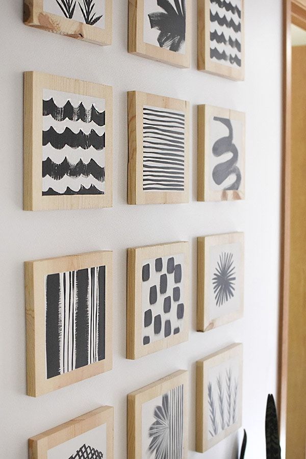 Diy Wood Block Art – Delineate Your Dwelling Within Woodblock Wall Art (View 8 of 15)