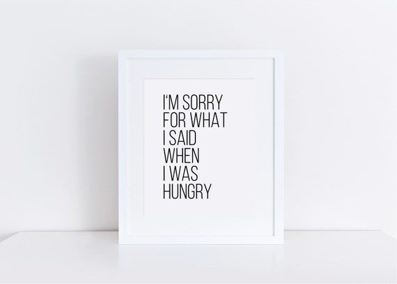 Funny Quote Wall Art Funny Quotes Poster Funny Quote Print – Etsy Within Funny Quote Wall Art (View 15 of 15)