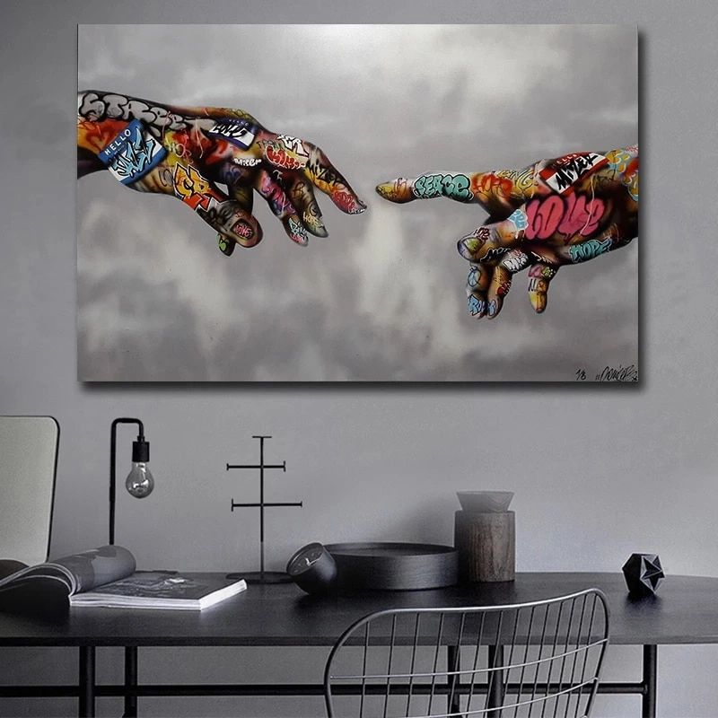 Graffiti Art Poster Print Painting Street Art Urban Art On Canvas Hand Wall  Pictures For Living Room Home Decor – Painting & Calligraphy – Aliexpress For Urban Wall Art (View 3 of 15)