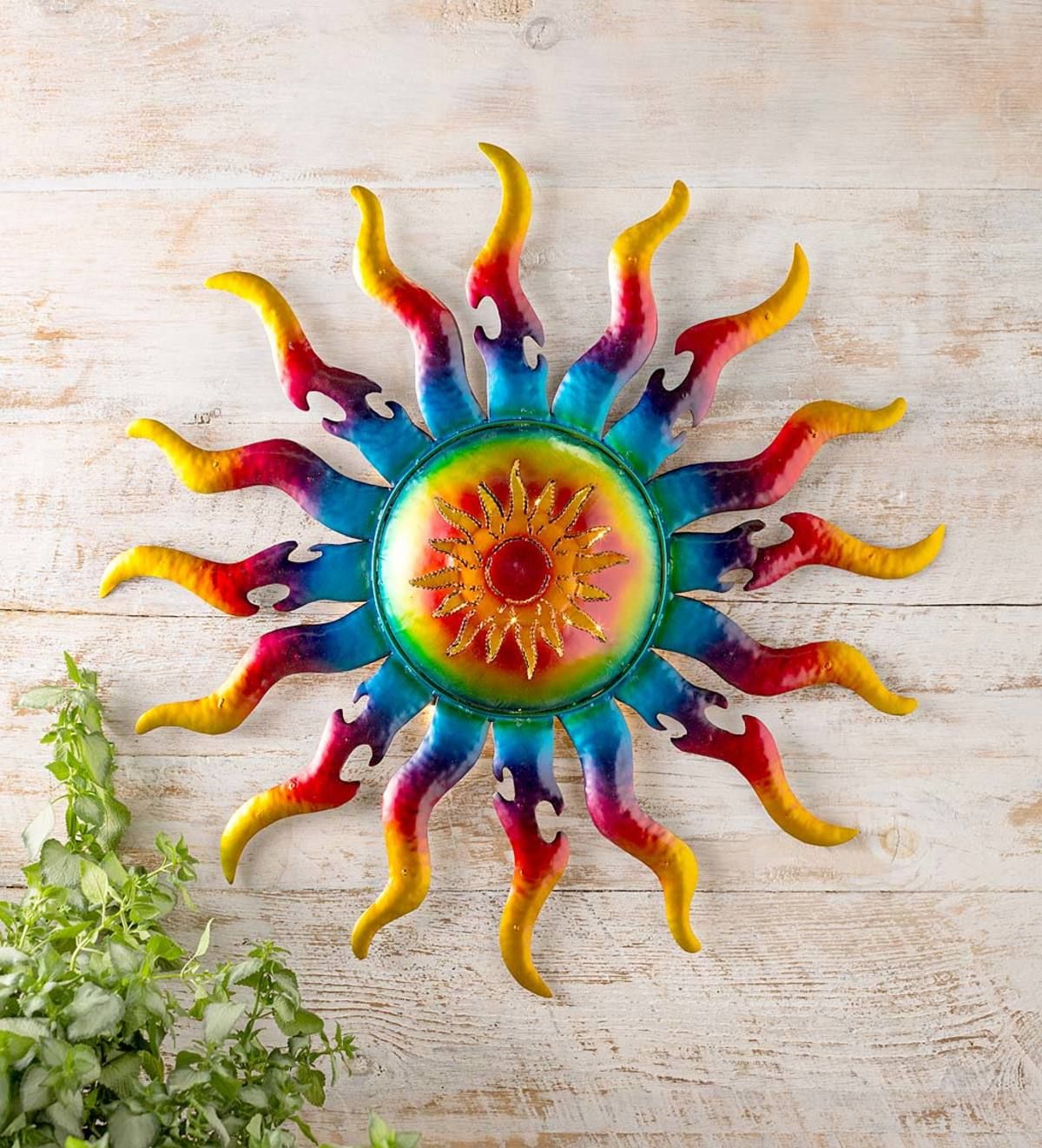 Handcrafted Lighted Metal Sun Wall Art | Wind And Weather For The Sun Wall Art (View 5 of 15)
