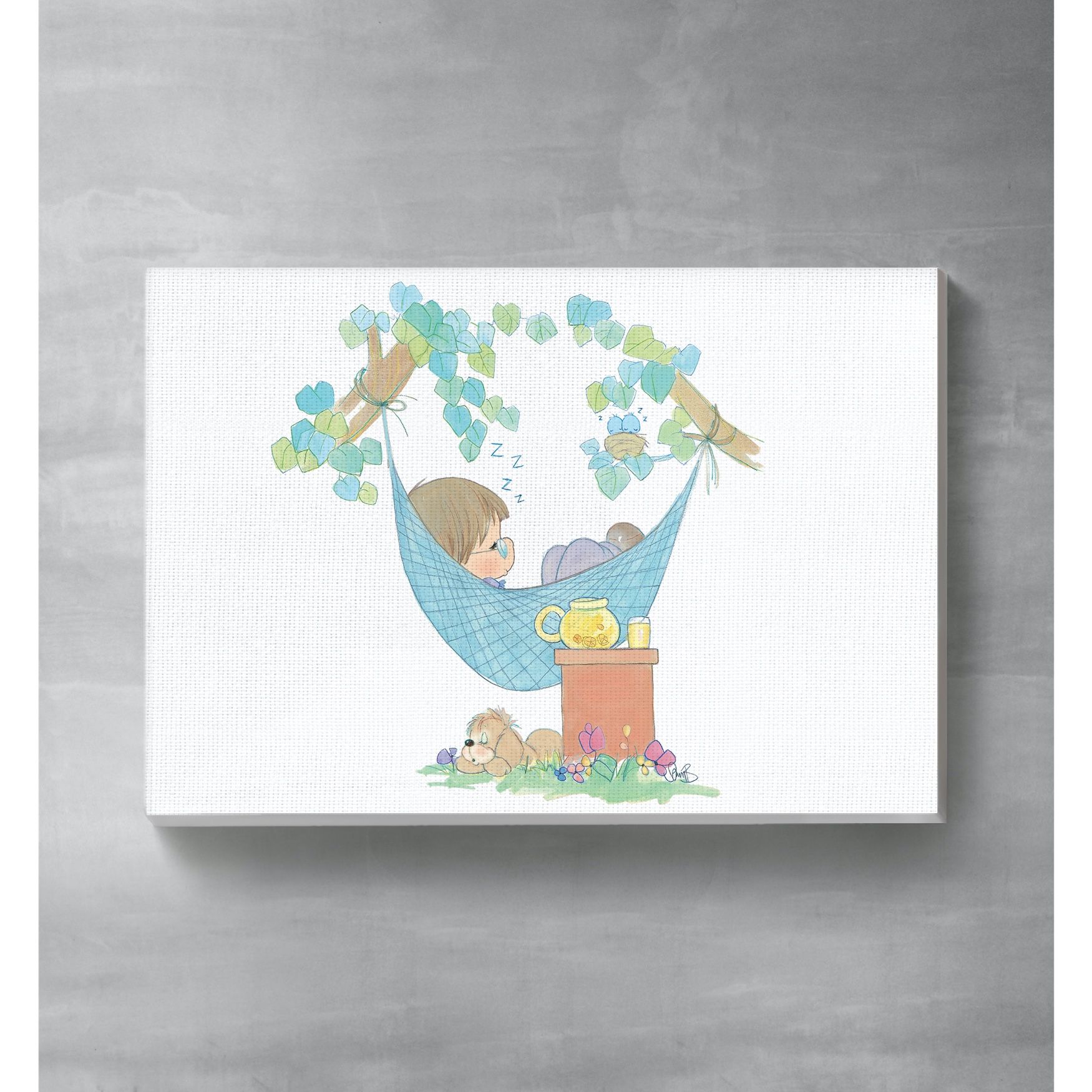 Lazy Days Of Summer Canvas Wall Art | Brylane Home With Regard To Summer Vista Wall Art (View 15 of 15)