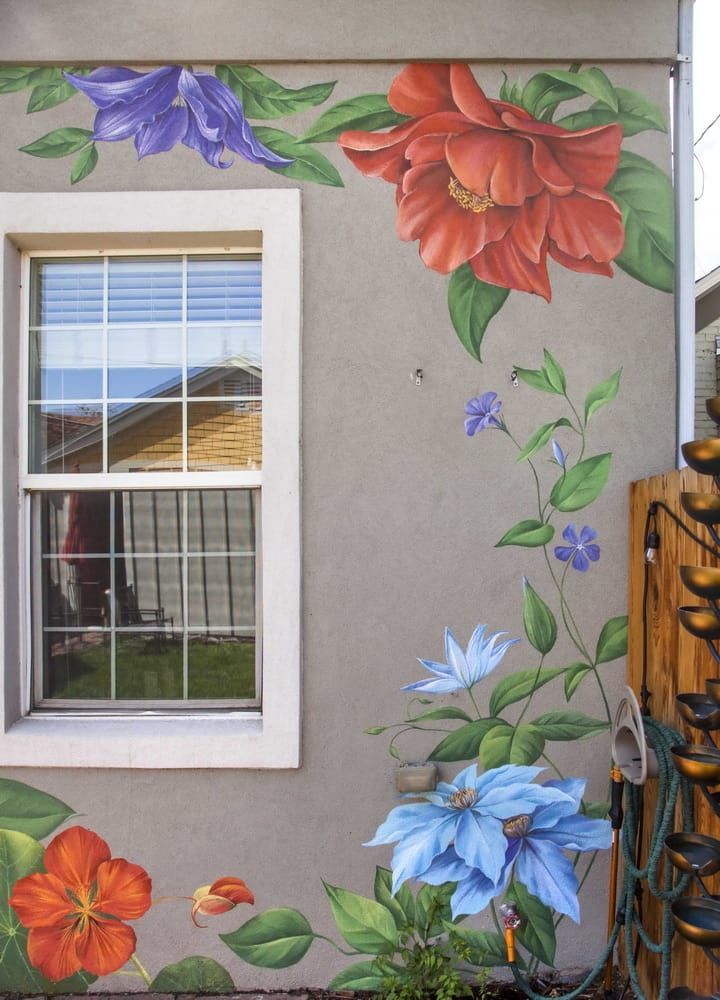 Murals – Flower Wall Mural | Mural Wall Art, Wall Murals Painted, Wall  Painting Flowers Throughout Flower Garden Wall Art (View 12 of 15)