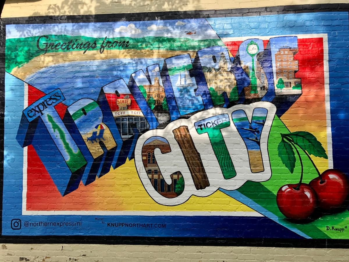 Murals In Downtown Traverse City Pertaining To Town Wall Art (View 13 of 15)