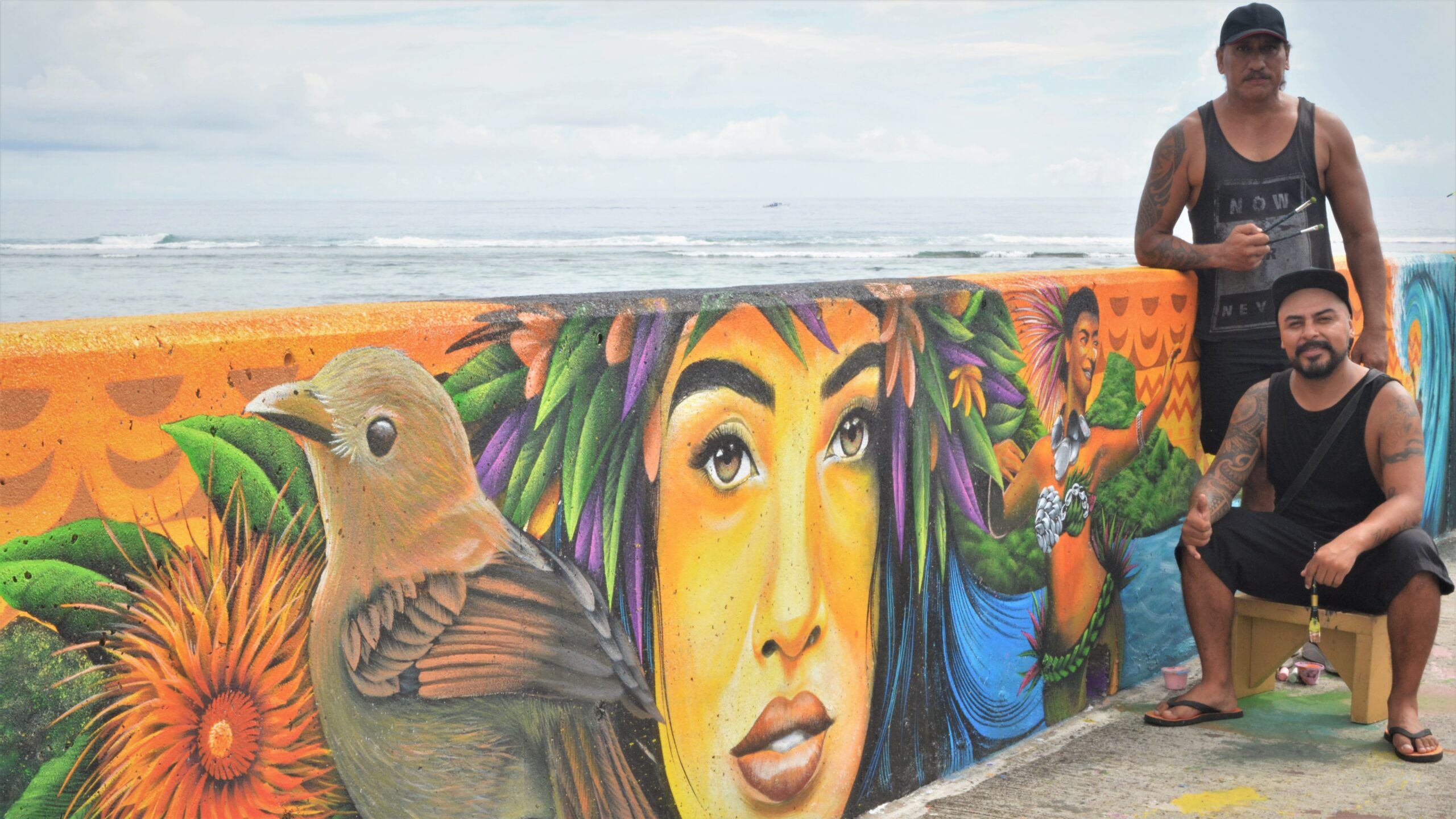 Nikao Seawall Mural Continues To Delight – Cook Islands News Regarding The Seawall Art (View 8 of 15)