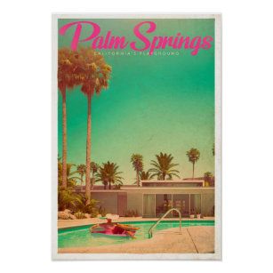 Palm Springs Art & Wall Décor | Zazzle With Palm Springs Wall Art (View 5 of 15)