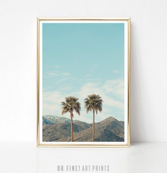Palm Springs Print Palm Trees Print Printable Art Vertical – Etsy |  California Art, Vertical Wall Art, California Artwork In Palm Springs Wall Art (View 8 of 15)
