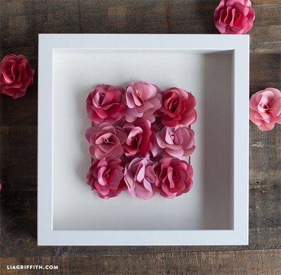 Paper Rose Wall Art – Paperpapers Blog With Roses Wall Art (View 5 of 15)