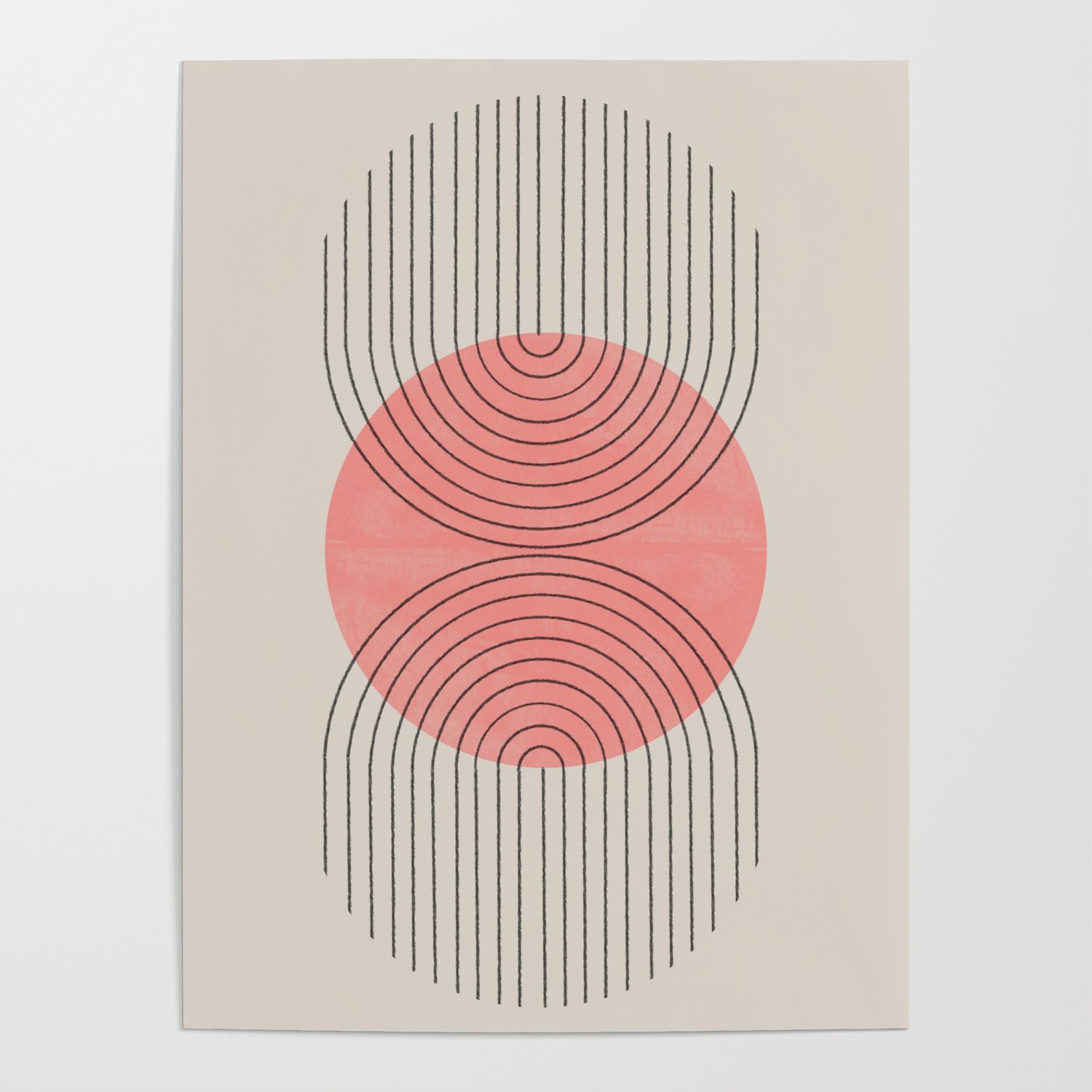 Perfect Touch Peach Posterthe Miuus Studio | Society6 Intended For Perfect Touch Wall Art (View 3 of 15)