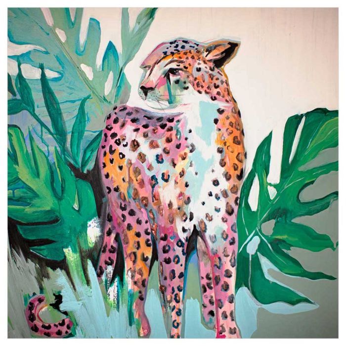 Pink Cheetah, Jungle & Safari Wall Art | Greenbox Regarding Cheetah Wall Art (View 8 of 15)
