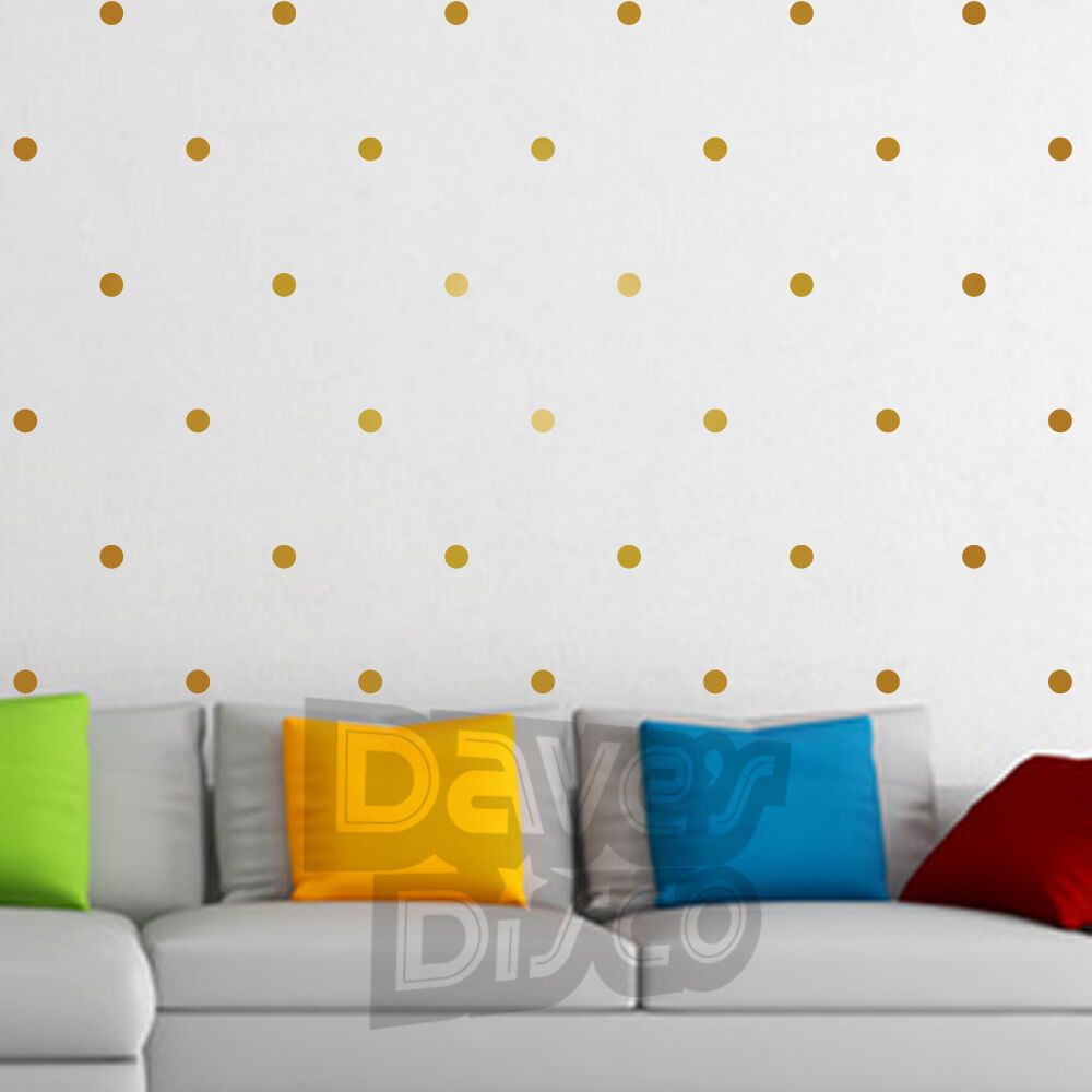 Pois Set Confezione Di 40 Wall Art Adesivi Decalcomanie Dot Spot Vetrofania  Decalcomania | Ebay Throughout Dots Wall Art (View 5 of 15)