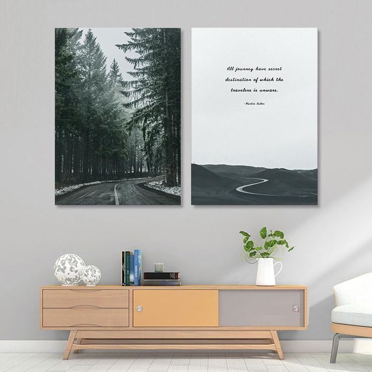Road Through The Forest Wall Art Secret Destination Inspirational Quotation  Canvas Print | Forest Wall Art, Dining Room Wall Decor, Modern Houses  Interior With Regard To Forest Wall Art (View 9 of 15)