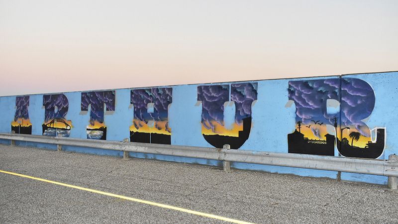 Seawall Of Art: Artists Add Flair To Port Arthur Landmark – Port Arthur  News | Port Arthur News For The Seawall Art (View 6 of 15)