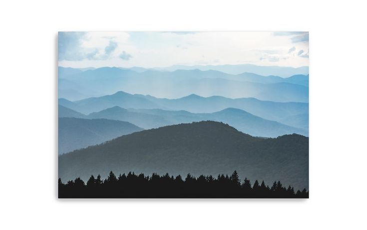 Smoky Mountains Fading Hills Canvas Art | Canvas Art, Canvas Wall Art, Art Inside Mountains And Hills Wall Art (View 11 of 15)