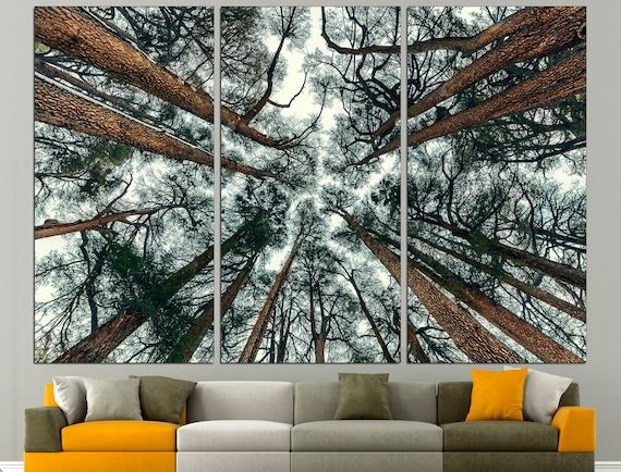 Tree Branch Print Abstract Tree Large Forest Print Tree Wall – Etsy Italia Regarding Forest Wall Art (View 1 of 15)