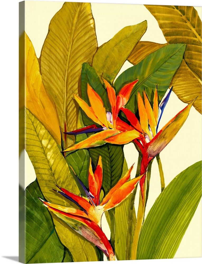 Tropical Bird Of Paradise Wall Art, Canvas Prints, Framed Prints, Wall  Peels | Great Big Canvas Regarding Tropical Paradise Wall Art (View 13 of 15)