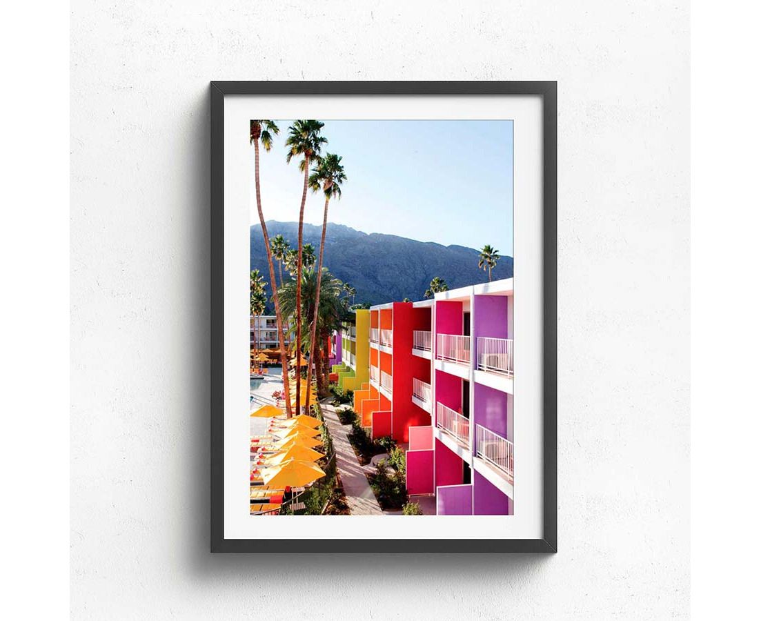 Wall Art Collection – Palm Springs – Oak Frame, Standard Print (600Mm X  750Mm) | Www.catch (View 14 of 15)
