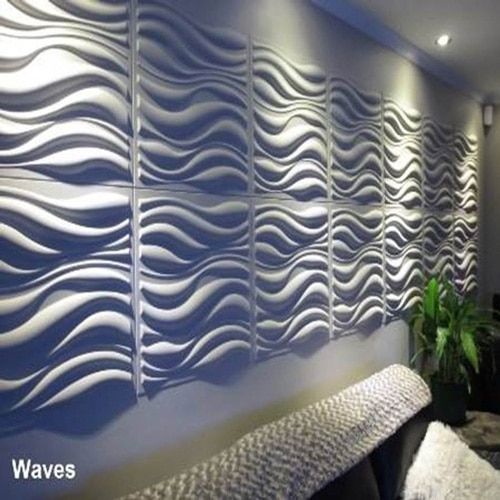 Wall Decor 3D – Waves Design Regarding Waves Wall Art (View 7 of 15)