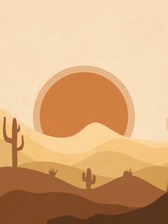 Warm Desert Sun Art Printessentially Nomadic – X Small | Easy Canvas Art,  Canvas Art Painting, Painting Art Projects Within Sun Desert Wall Art (View 7 of 15)