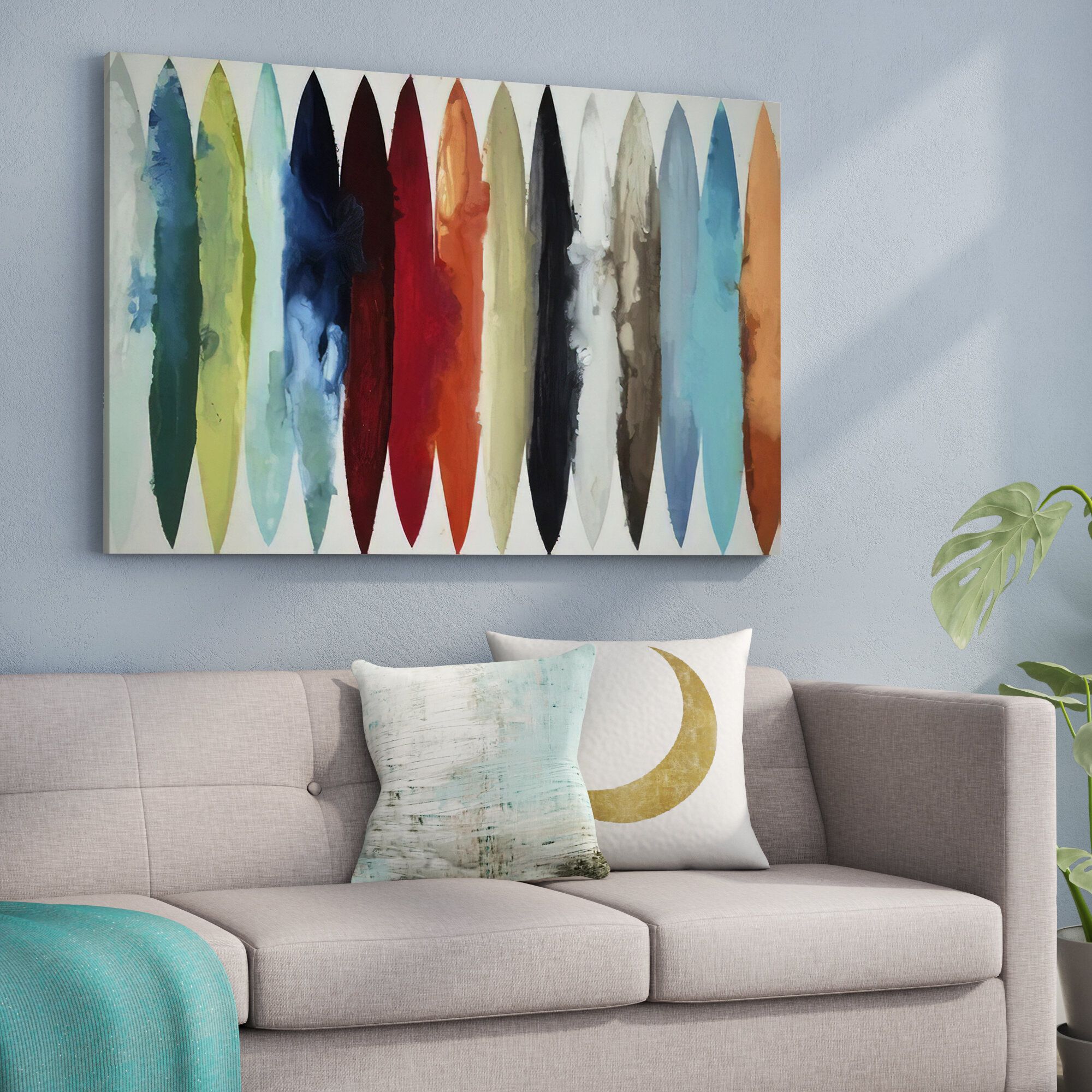 Wrought Studio Even Flowrandy Hibberd – Print & Reviews | Wayfair Within Abstract Flow Wall Art (View 10 of 15)