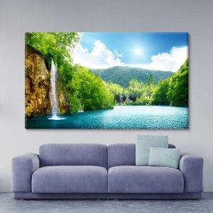 Your Home Longs For This Canvas Prints Tropical Landscape! With Regard To Tropical Landscape Wall Art (View 15 of 15)