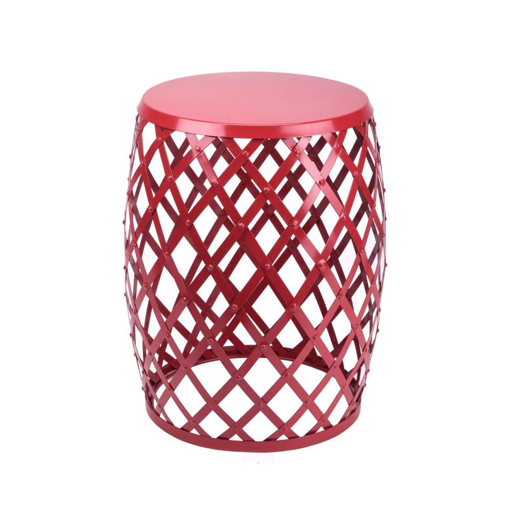 18 In Red Outdoor Round Steel Plant Stand At Lowes Within Red Plant Stands (View 1 of 15)