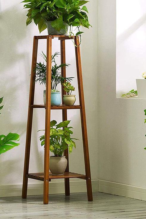 39 Best Plant Stands 2022 | The Strategist In Wood Plant Stands (View 1 of 15)