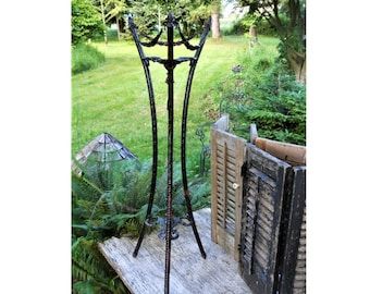 Antique Ornate Ornamental Iron Rare Victorian Fish Bowl Stand – Etsy Norway Pertaining To Fishbowl Plant Stands (View 8 of 15)