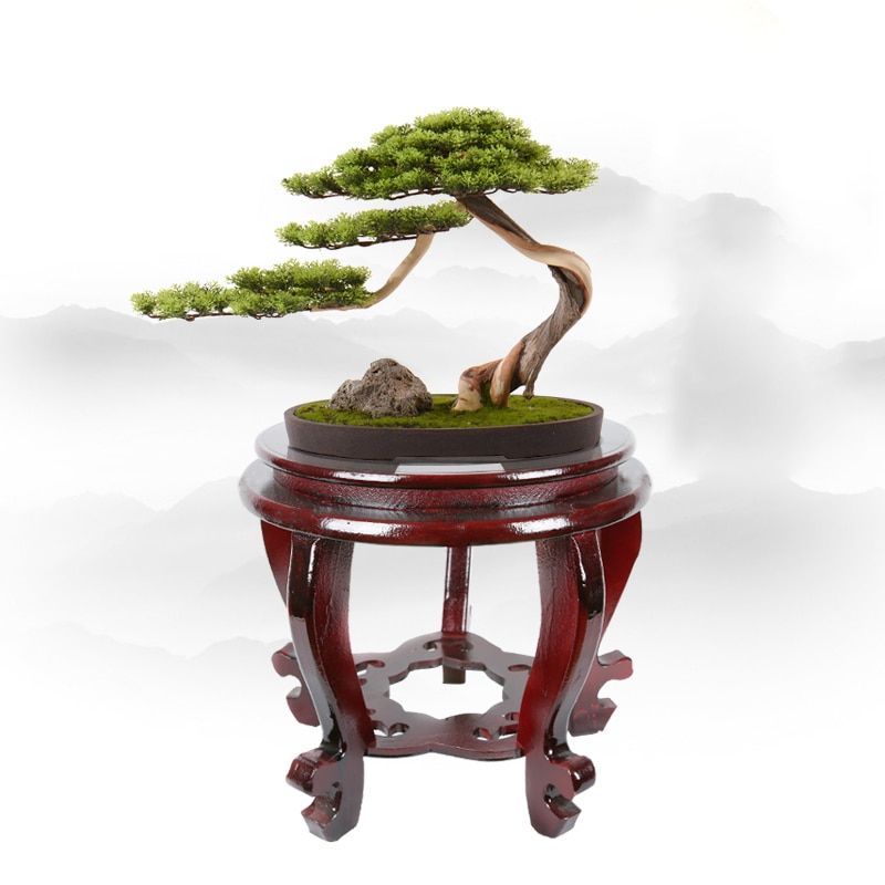 Chinese Wooden Fishbowl Stand For Indoor Plant And Vase Display Stand Asian  Furniture Décor Accessories – Plant Cages & Supports – Aliexpress Regarding Fishbowl Plant Stands (View 15 of 15)
