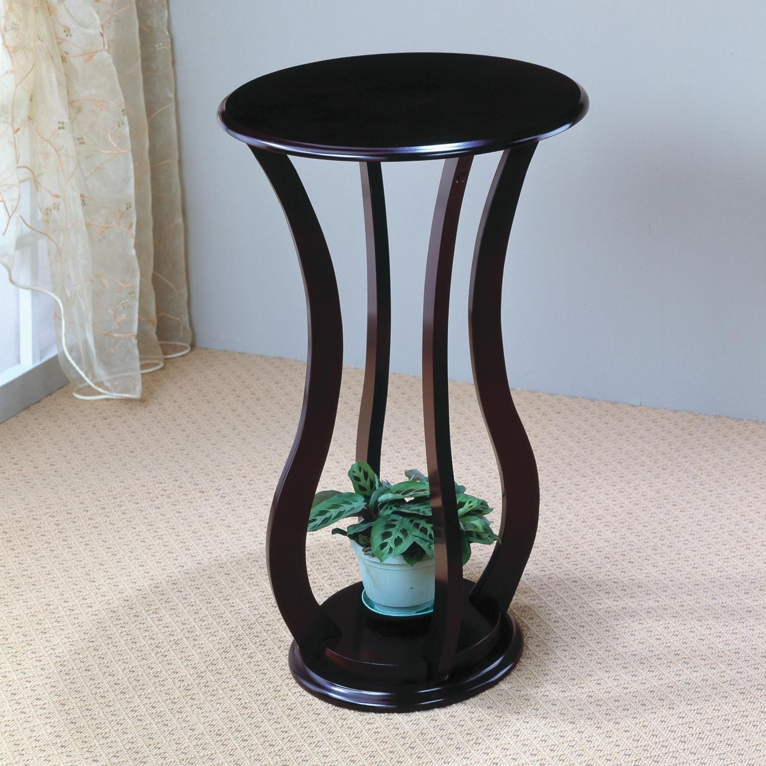 Coaster Accent Stands Round Plant Stand Table | A1 Furniture & Mattress |  End Tables With Regard To Round Plant Stands (View 13 of 15)