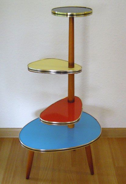 Five 1950S Midcentury Plant Stands On Ebay – Retro To Go In Vintage Plant Stands (View 12 of 15)