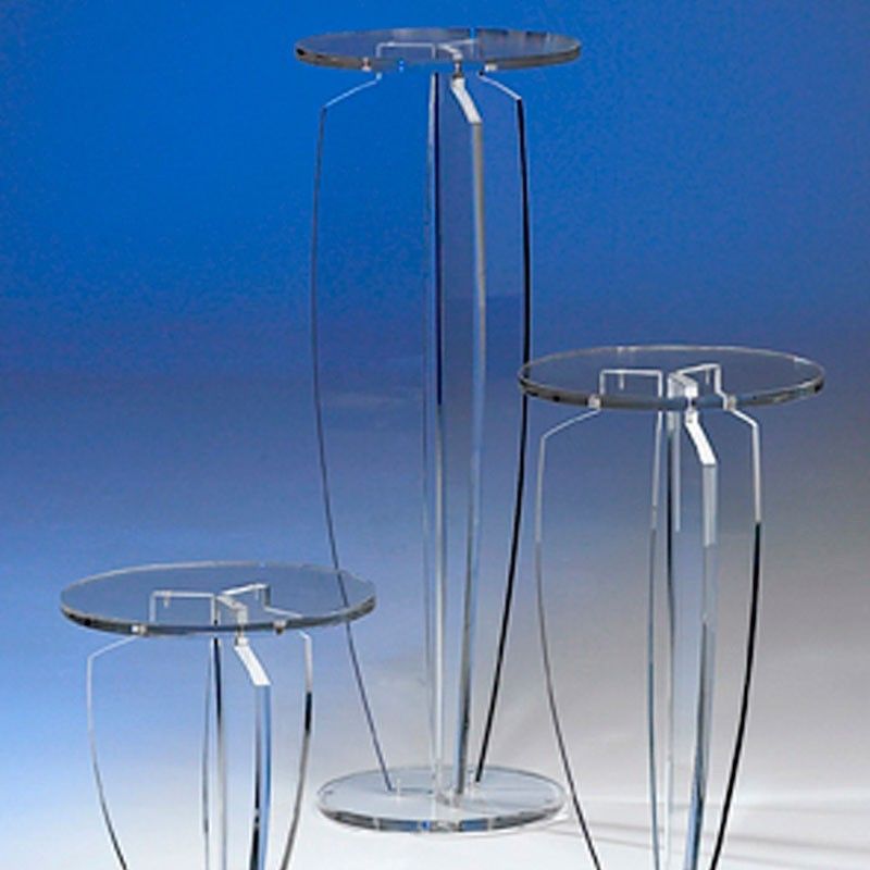 Furniture Plexi – Plant Stand Colo Clear Large Size Inside Clear Plant Stands (View 6 of 15)